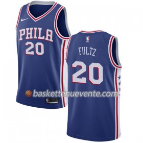 Maillot Basket Philadelphia 76ers Markelle Fultz 20 Nike 2017-18 Bleu Swingman - Homme